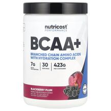 Performance BCAA+ Blackberry Plum БЦАА Nutricost 423 г