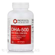 Protocol for Life Balance, DHA-500 500 DHA / 250 EPA, Омега ЕП...