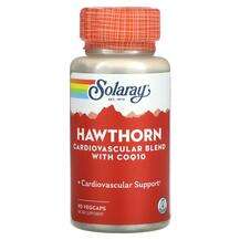 Solaray, Hawthorn Cardiovascular Blend with COQ10, Глід, 90 ка...