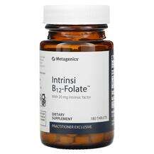 Metagenics, Intrinsi B12-Folate, Ціанокобаламін, 180 таблеток
