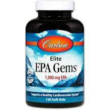 Carlson, EPA, Elite EPA Gems, 120 капсул