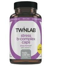 Twinlab, Stress B-Complex Caps with Vitamin C, Вітамін C, 250 ...