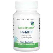 Seeking Health, L-5-метилтетрагидрофолат, L-5-MTHF 25500 mcg D...