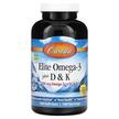 Elite Omega-3 Plus D & K, Риб'ячий жир Омега-3, 180 к...