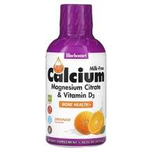 Bluebonnet, Liquid Calcium Magnesium Citrate Plus Vitamin D3 N...