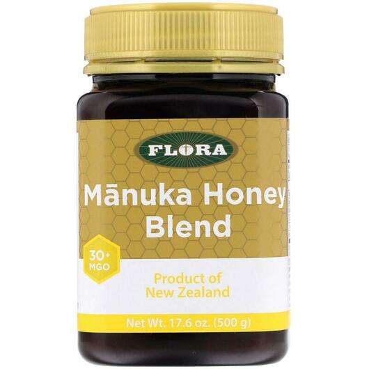 Основне фото товара Flora, Manuka Honey MGO 30+, Манука МГО 30+, 500 г