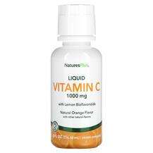 Natures Plus, Витамин C, Liquid Vitamin C Natural Orange 1000 ...