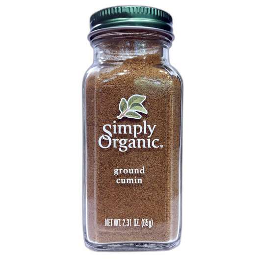 Основное фото товара Simply Organic, Тмин, Cumin, 65 г
