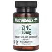 Фото товару Zinc Immune Skin and Antioxidant Support 50 mg, Цинк, 60 капсул