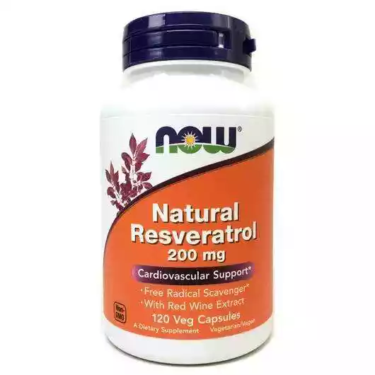 Фото товара Natural Resveratrol 200 mg 120 Veggie Caps