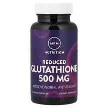 L-Глутатіон Reduced Glutathione 500 mg MRM 60 капсул