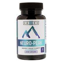 Zhou Nutrition, Neuro-Peak, Ціанокобаламін, 30 капсул