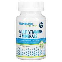 NutriBiotic, Essentials Multi Vitamins & Minerals, 90 Caps...