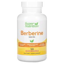 Berberine HCI 500 mg Берберин Super Nutrition 120 капсул
