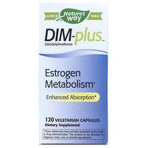Nature's Way, DIM-plus Estrogen Metabolism, 120 Vegetarian Cap...