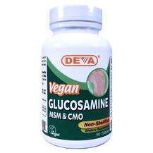 Deva, Веганский Глюкозамин МСМ, Glucosamine MSM, 90 таблеток
