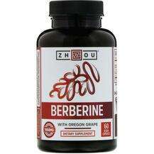 Zhou Nutrition, Berberine with Oregon Grape 1000 mg, 60 Veggie...