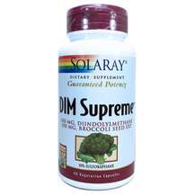 Solaray, DIM Supreme, Дііндолілметан 100 мг Супрім, 60 капсул
