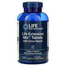 Life Extension, Mix with Extra Niacin, Вітаміни, 240 таблеток