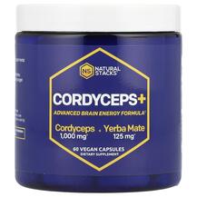 Гриби Кордицепс Cordyceps+ Natural Stacks 60 капсул Гриби Кордицепс Cordyceps+ Natural Stacks 60 капсул