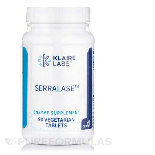 Основное фото товара Klaire Labs SFI, Альфа-липоевая кислота, Serralase, 90 таблеток