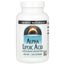 Alpha Lipoic Acid 300 mg Альфа-липоевая Source