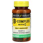 B-комплекс B-Complex With C Mason 100 капсул