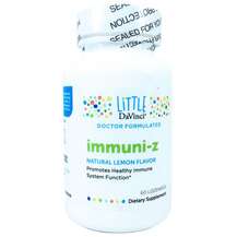 Little DaVinci, Immuni-Z Zinc 23 mg Lemon, Цинк в пастилках, 6...
