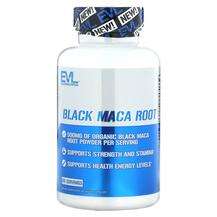EVLution Nutrition, Мака, Black Maca Root, 60 капсул
