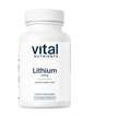 Фото товару Vital Nutrients, Lithium orotate 20 mg, Літій, 90 капсул
