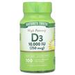 Фото товару Nature's Truth, Vitamin D3 10000 IU, Вітамін D3, 100 капсул