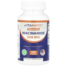 Niacinamide 500 mg Витамин B3 Ніацин Vitamatic