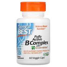 Doctor's Best, Fully Active B Complex, B Комплекс, 60 капсул