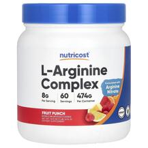 L-Arginine Complex Fruit Punch L-Аргинин Nutricost 474 г