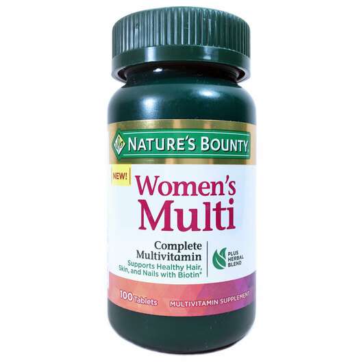 Основне фото товара Women's Multi Complete Multivitamin, Мультивітаміни для жінок,...
