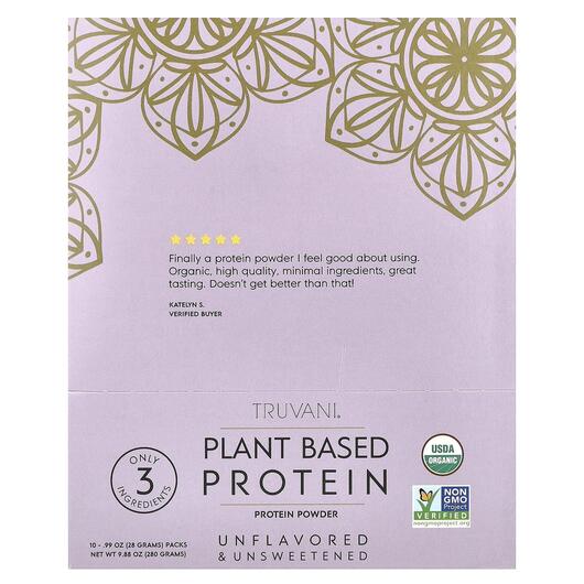 Основное фото товара Plant Based Protein Unflavored & Unsweetened 10, Протеин, 28 