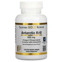 California Gold Nutrition, Масло криля 500 мг, Antarctic Krill...