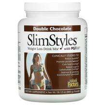 Natural Factors, Контроль веса, SlimStyles Chocolate, 800 г