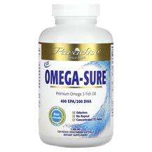Омега 3, Omega-Sure Premium Omega 3 Fish Oil 1000 mg, 120 Pesc...