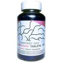 Nootropics Depot, Саркозин, Sarcosine 1000 mg, 120 таблеток