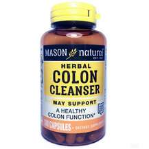 Mason, Поддержка толстой кишки, Colon Herbal Cleanser, 100 капсул