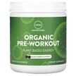 Фото товару Organic Pre-Workout Black Cherry, Передтренувальний комплекс, 240