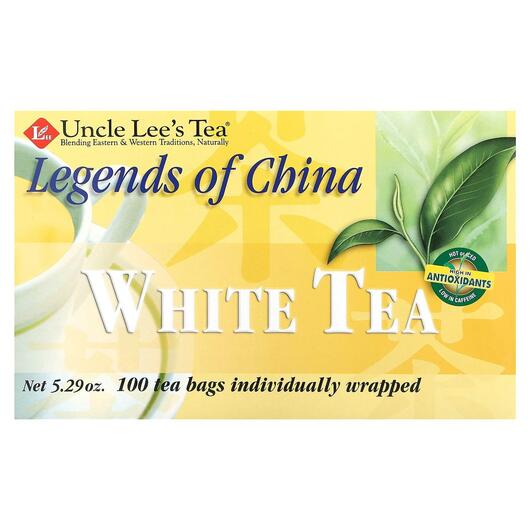 Основне фото товара Legends of China White Tea 100 Tea Bags Основне фото товара Legends of China White Tea 100 Tea Bags, Органічний Чай, 100 паке