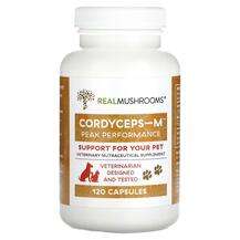 Real Mushrooms, Cordyceps-M Support for Your Pet, Гриби Кордіц...