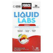 Liquid Labs Energy Rapid Hydration Electrolyte Drink Mix Fruit...