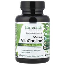 Холін VitaCholine 550 mg Emerald 60 капсул Холін VitaCholine 550 mg Emerald 60 капсул
