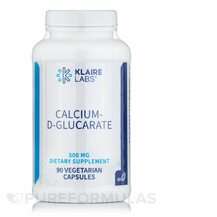 Klaire Labs SFI, Calcium D-Glucarate 500 mg, 90 Vegetarian Cap...