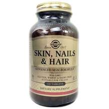 Solgar, Skin Nails & Hair Advanced MSM, Шкіра нігті волосс...
