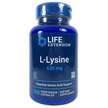Фото товару Life Extension, L-Lysine 620 mg, L-лізин 620 мг, 100 капсул