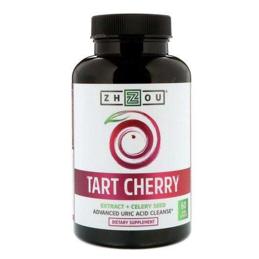 Основное фото товара Zhou Nutrition, Экстракт вишни, Tart Cherry Extract + Celery S...